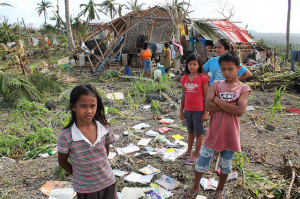 台风“海燕”在菲律宾造成的灾难规模，现在才逐渐显现。图片来源：Pio Arce/Genesis Photos - World Vision Creative Commons license