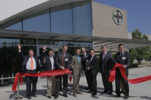 Bayer opens its global headquarters for its Biologics Business in West Sacramento, California; photo courtesy Bayer Cropscience
