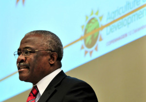 Kanayo Nwanze, president of the U.N. International Fund for Agricultural Development
