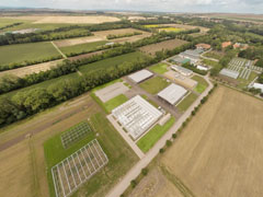 The new buildings of the European Wheat Breeding Center in Gatersleben